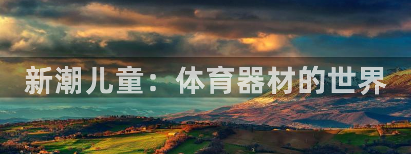 zoty中欧体育官网下载平台:新潮儿童:体育器材的世界